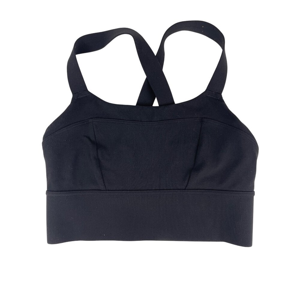 Athleta Women's XS Criss Cross Back Sports Bra Black